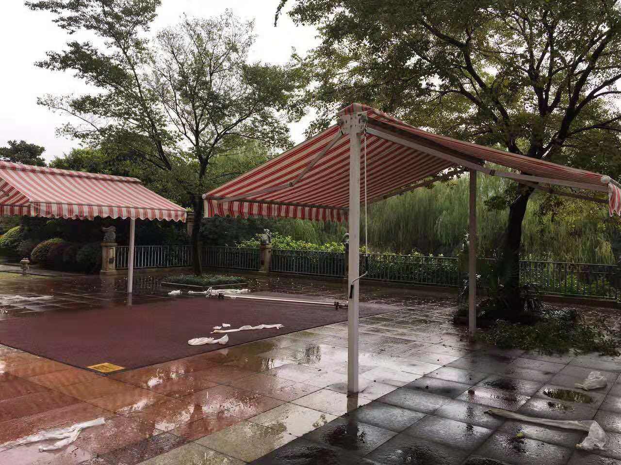 伸缩雨蓬,伸缩雨蓬公司,台州伸缩雨蓬